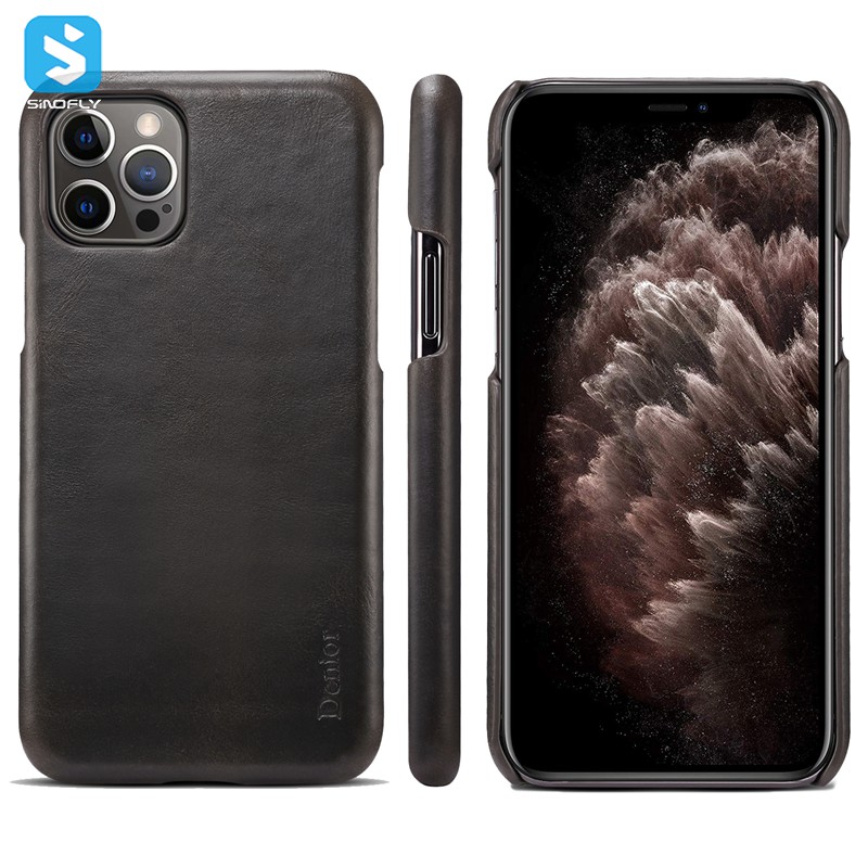 cowhide leather back cover for APPLE  iPhone12 Mini (2020) 5.4"